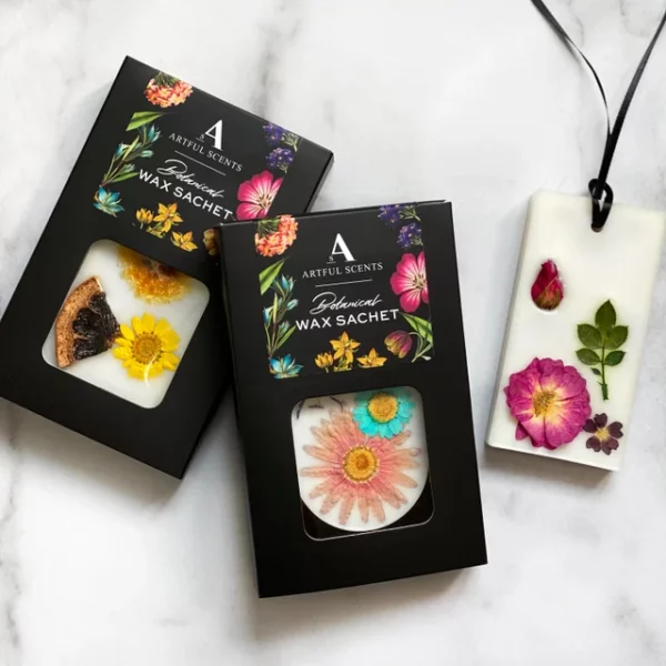 Artful Scents No. 447 Wax Sachet - Rhubarb & Grapefruit