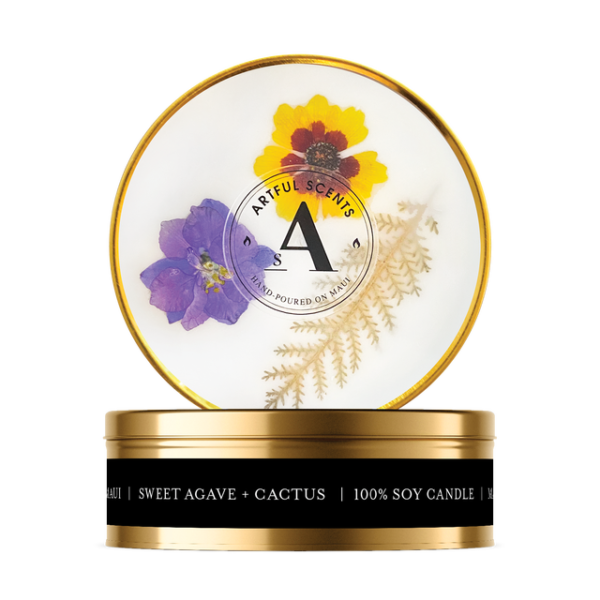 Tutu's Pantry - Artful Scents Sweet Agave & Cactus Candle - 1