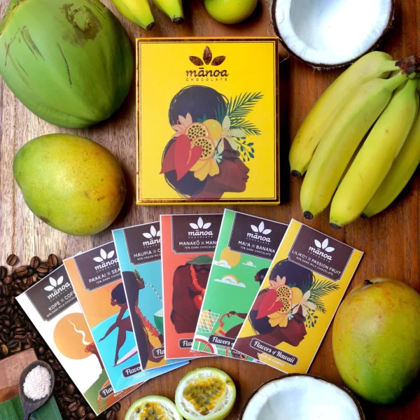 Tutu's Pantry - Manoa Chocolates Flavors of Hawaii Gift Box - 1