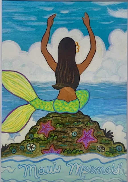 Tutu's Pantry - Laura Mango Art - Maui Mermaid - 1