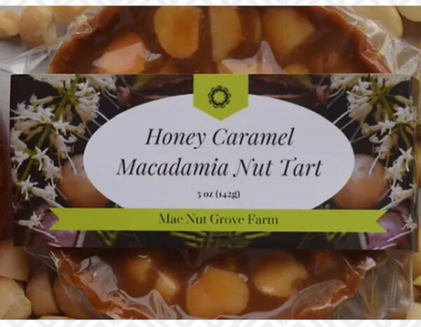 Tutu's Pantry - Honey Macadamia Nut Tart - 1