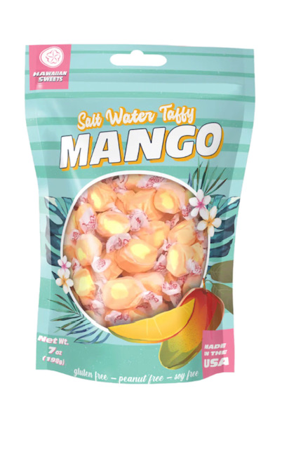 Tutu's Pantry - Hawaiian Sweets Salt Water Taffy - Hawaiian Mix - 6