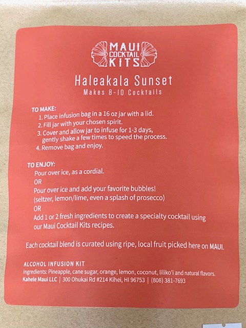 Tutu's Pantry - Haleakala Sunset - Maui Cocktail Kits - 2