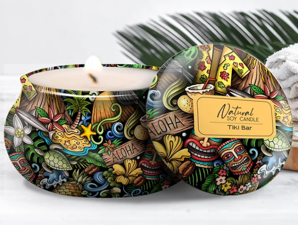 Bamboo Island Natural Soy Candle - Juicy Pineapple