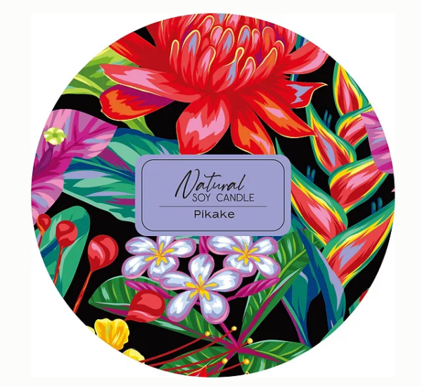 Bamboo Island Natural Soy Candle - Pikake (Patch of Paradise) - Image 2