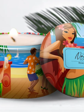 Bamboo Island Natural Soy Candle - Beach Days