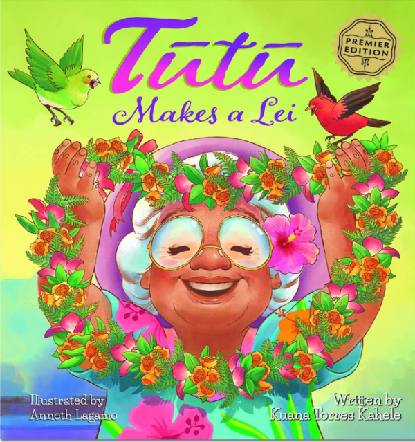 Illustrated Children's Book - Tutu Makes A Lei