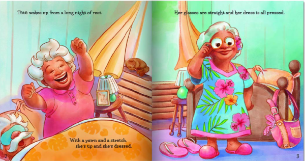 Tutu's Pantry - Illustrated Children's Book - Tutu Makes A Lei - 2