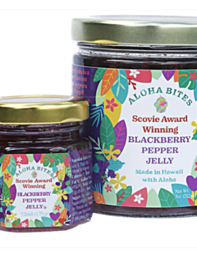 Aloha Bites - Blackberry Pepper Jelly