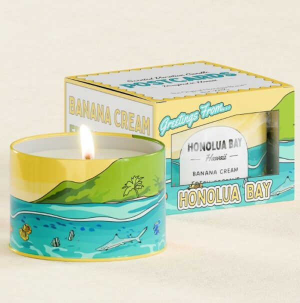 Postcards - Honolua Bay Candle