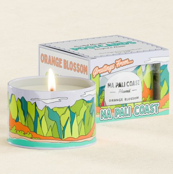 Postcards - Na Pali Coast Candle