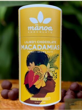 Manoa Lilikoi Chocolate Macadamias