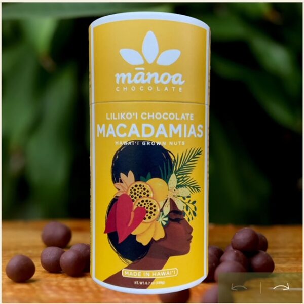 Manoa Lilikoi Chocolate Macadamias