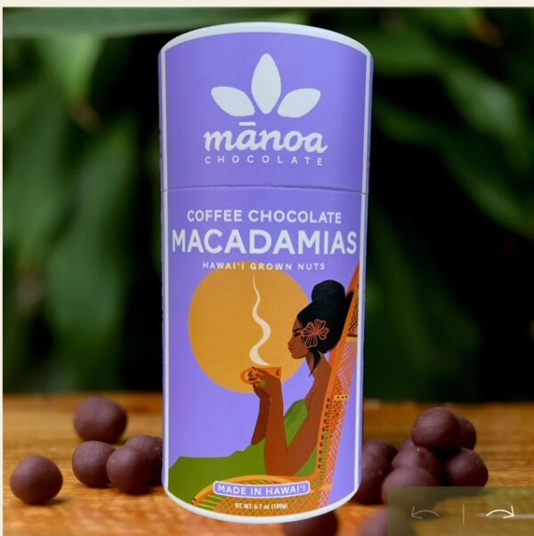Manoa Coffee Chocolate Macadamias
