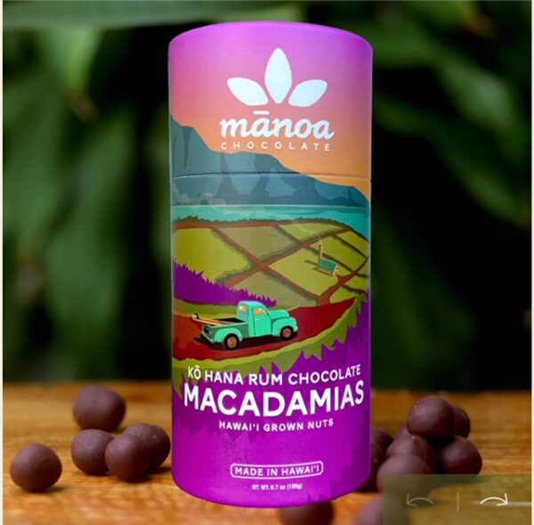 Manoa Rum Chocolate Macadamias