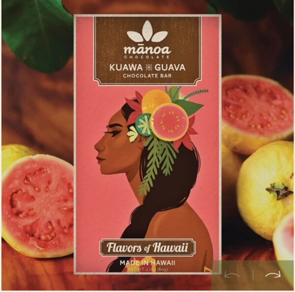 Manoa Guava Chocolate Bar