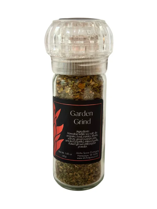Aloha Spice Garden Island Refillable Grinder Seasoning