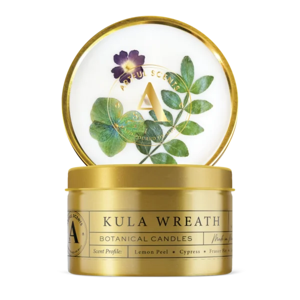 Artful Scents Kula Wreath Candle - Image 2