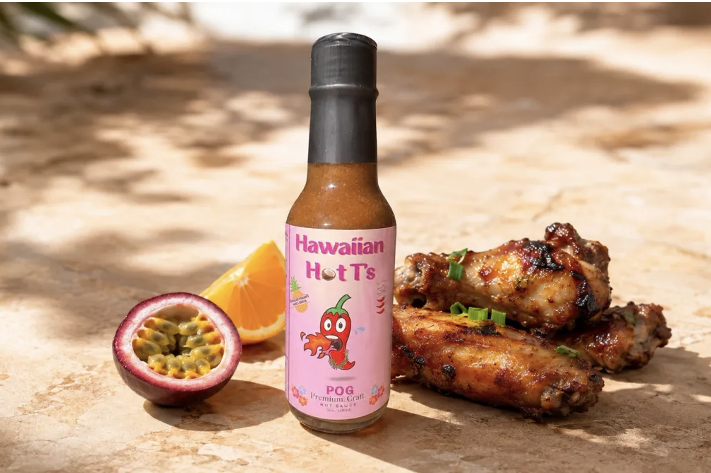 Tutu's Pantry Goodies made in Hawaii with Aloha 1 Hawaiian Hot Ts POG Hot Sauce (MEDIUM)