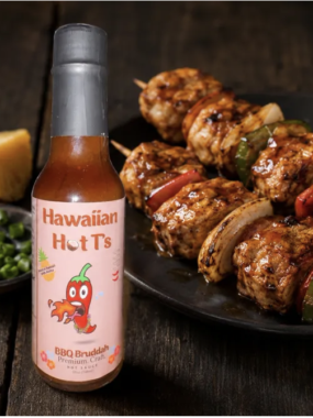 Hawaiian Hot Ts BBQ Bruddah Hot Sauce (MILD)
