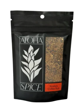 Aloha Spice Anakala Luau Coffee Rub Seasoning