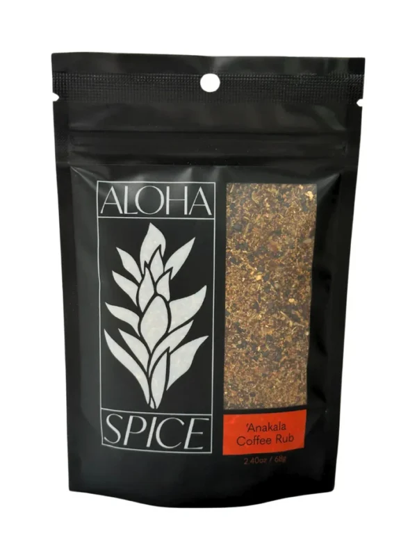 Aloha Spice Anakala Luau Coffee Rub Seasoning