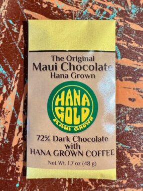 Hana Gold Maui Chocolates - 72% Dark Chocolate with Coffee