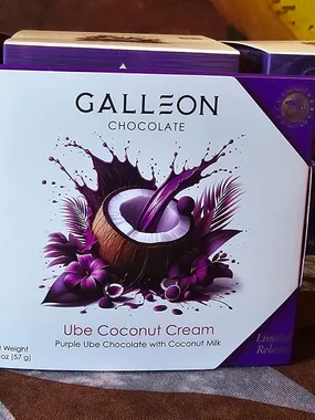 Tutu's Pantry Goodies made in Hawaii with Aloha 40 Galleon Chocolate Ube Coconut Cream