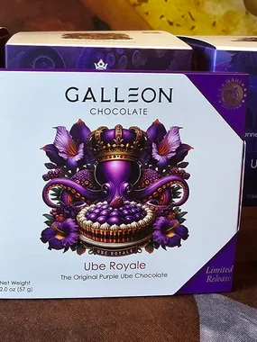 Galleon Chocolate Ube Royale