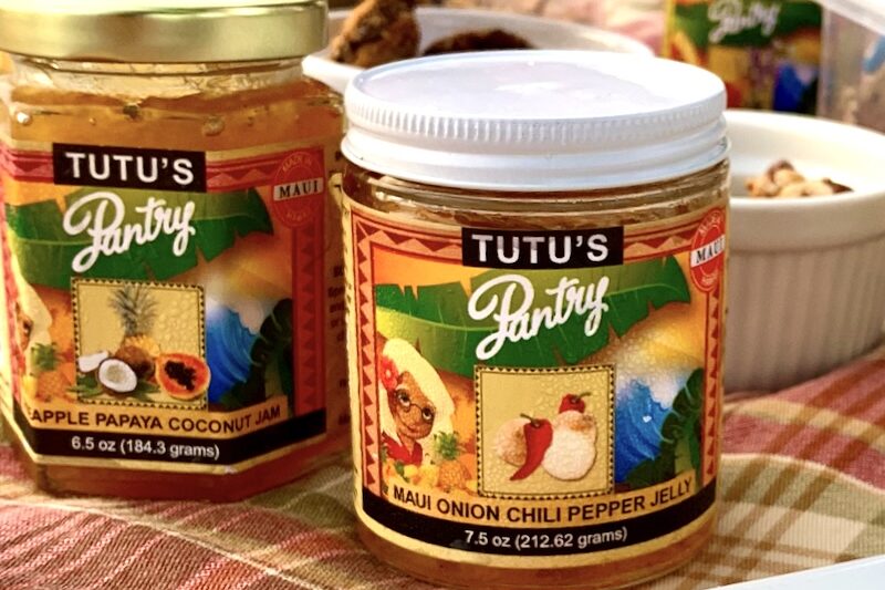 Pineapple papaya coconut jam, a sweet finishing touch for a romantic dinner at home