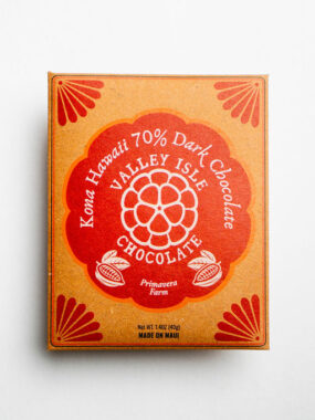 Valley Isle Chocolate Kona Hawaii 70% Dark Chocolate