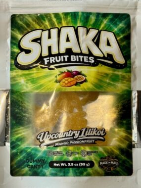 Tutu's Pantry Goodies made in Hawaii with Aloha 32 Shaka Fruit Bites - Upcountry Lilikoi