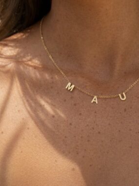 Tutu's Pantry Goodies made in Hawaii with Aloha 27 Coconut Collective Maui Necklace Gold