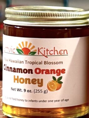 Tutu's Pantry Goodies made in Hawaii with Aloha 12 Satvic Kitchen Cinnamon Orange Honey