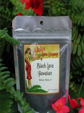 aloha Spice Co. Black Lava Sea Salt