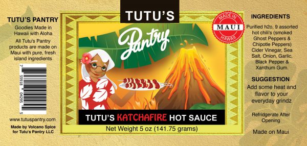 Tutu's Pantry - Tutu's Pantry Katcha Fire Hot Sauce - 2
