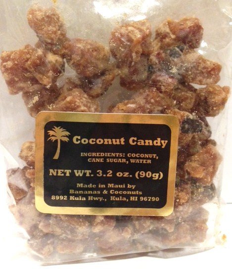 Coconut Candy - Bananas and Coconut - 3.2oz